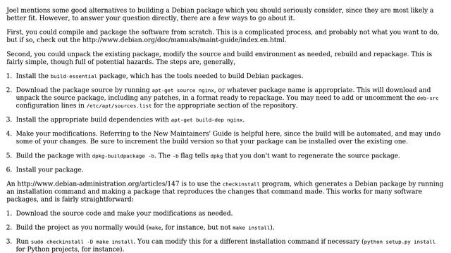 DevOps & SysAdmins: rebuilding packages and the package manager on debian (2 Solutions!!) смотреть онлайн