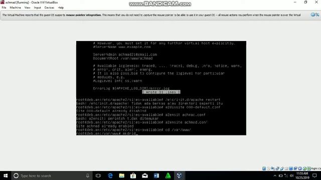 Konfigurasi DNS dan Web server di debian смотреть онлайн