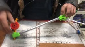 Самоподсекающая зимняя удочка Саранча. Фрикцион.