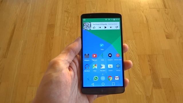 LG G3 - Android Lollipop 5.0 смотреть онлайн