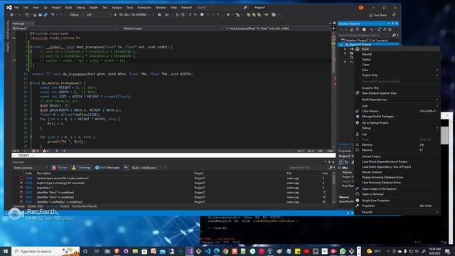 Code Organization in CUDA C/C++ смотреть онлайн