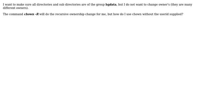 Change group owner of file, but not the owner смотреть онлайн