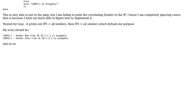 Unix & Linux: outputting 2 positions from same file into script and then echo смотреть онлайн