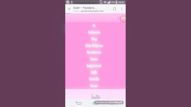 nasıl tablete veya telefona yandere Simulator yüklenir смотреть онлайн