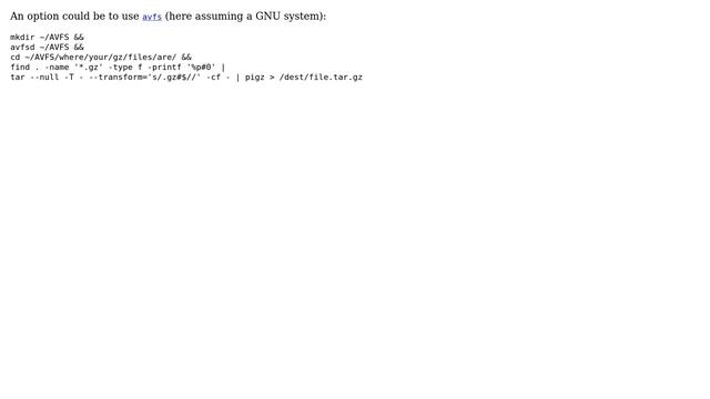 Unix & Linux: How to recompress 2 million gzip files without storing them twice? (3 Solutions!!) смотреть онлайн