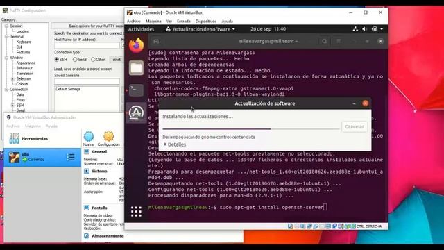 Laboratorio 1 SSH Windows y Ubuntu смотреть онлайн