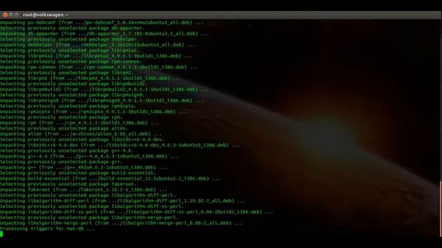 UbuntuVideoCast - Convert packages with Alien смотреть онлайн