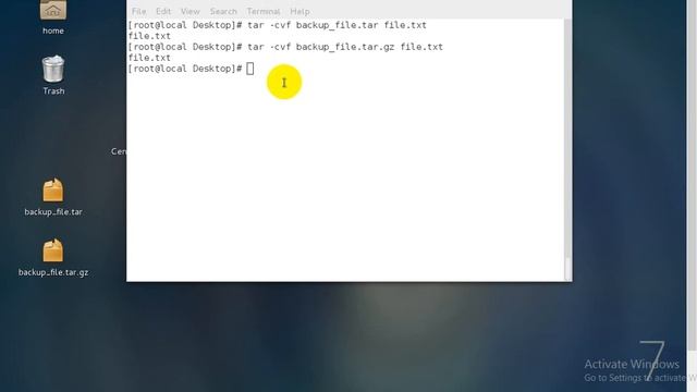 Create tar Archive File & Untar tar Archive File смотреть онлайн