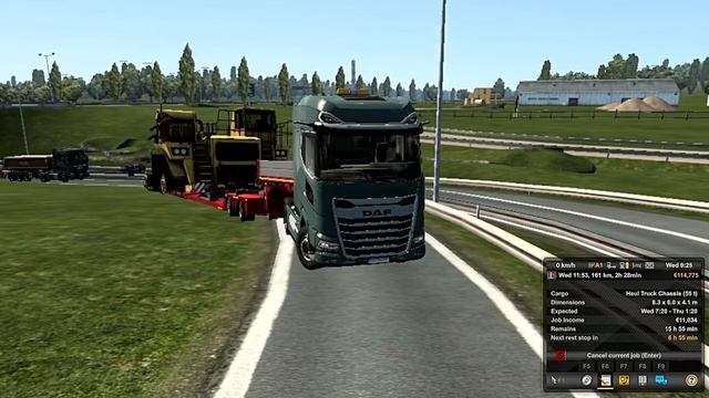 ETS2 SPECIAL TRANSPORT HAUL TRUCK CHASSIS 55T| DAF 2021 XG+ 530HP /🤦♂️🙆DELIEVERY FAILED TERRIBLY😳 смотреть онлайн
