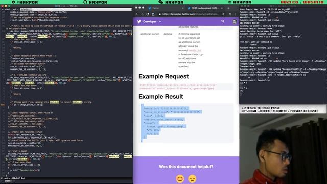 Episode 12 - Minimalist Twitter CLI in C смотреть онлайн