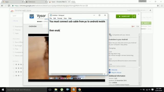 How to view Android in windows Using Vysor Application смотреть онлайн