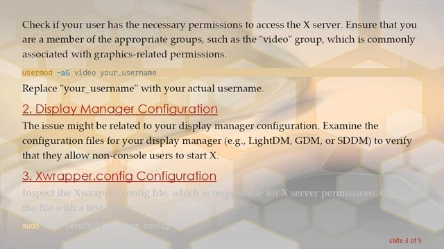 Troubleshooting "Only console users are allowed to run the X server" Error in Unix & Linux смотреть онлайн