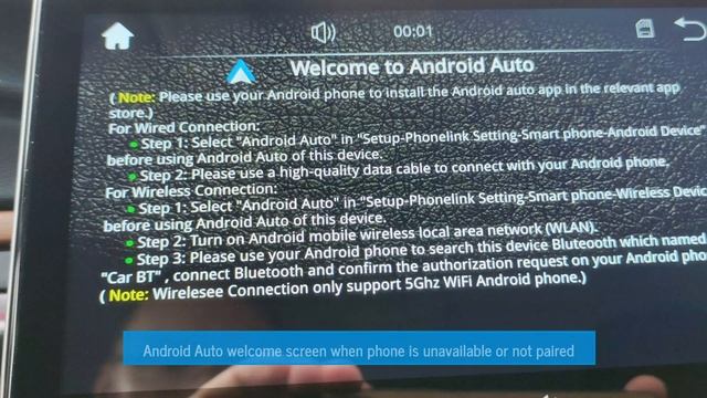 Installation & testing 7" Grandnavi PAD 3 Android Auto / Apple Carplay screen смотреть онлайн