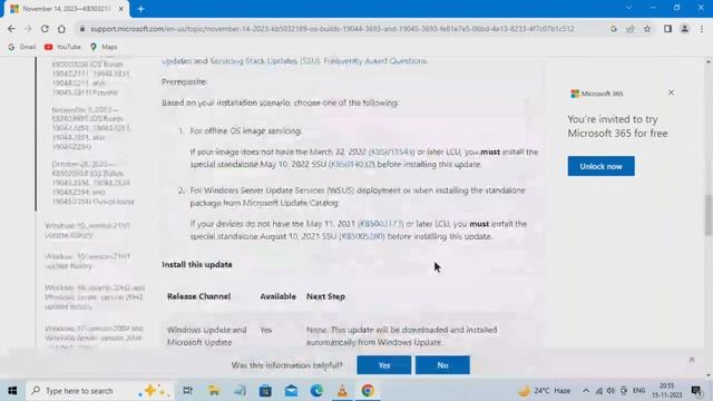 Windows 10 2023-11 cumulative update released | KB5032189 update смотреть онлайн