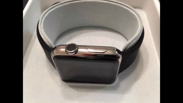 Apple Watch 42mm Stainless Steel Case Black Link Bracelet смотреть онлайн