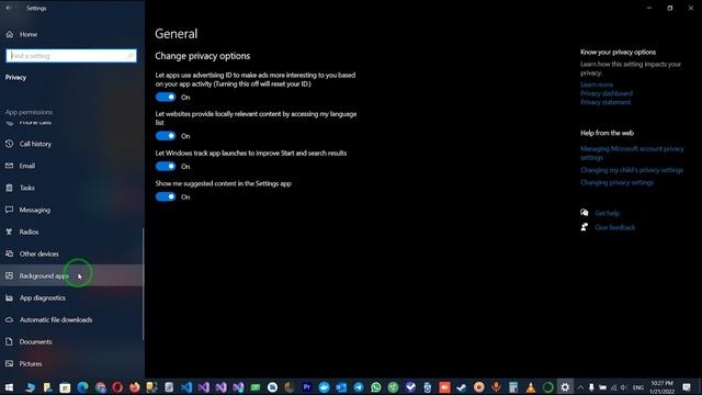 How to Manage Background Apps on Windows 10 ? смотреть онлайн