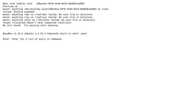 Ubuntu: Initramfs error during boot (2 Solutions!!) смотреть онлайн