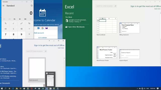 Windows 10 tutorial part5 (How To Switch Between Applications) смотреть онлайн