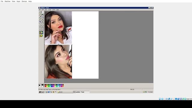 Editing a photo for Instagram on MS Paint 1998 on Windows ME - Part 2 смотреть онлайн
