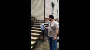 Уличная лестница в частный дом