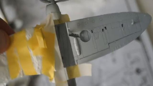 Airfix 1/72 Supermarine Spitfire Mk.1a Duxford Series Spitfire N3200 Part Two смотреть онлайн