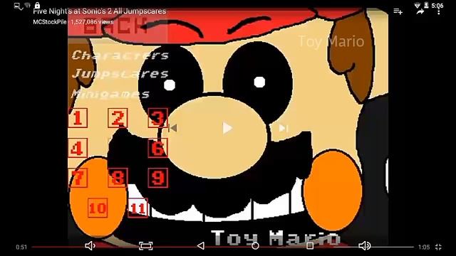 Five Nights at Sonic's 2 All Characters смотреть онлайн