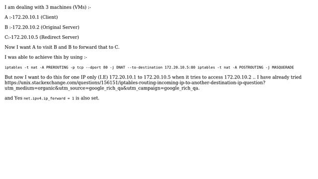 Forwarding Traffic To Particular IP using IPTABLES (2 Solutions!!) смотреть онлайн
