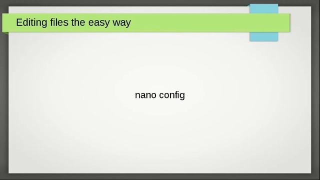 Learn Linux: Become An Unix Master - Editing Files смотреть онлайн