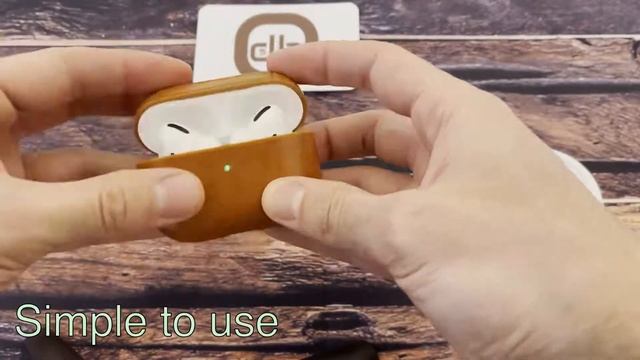 Airpods Pro leather case смотреть онлайн