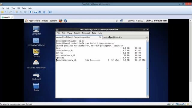 Servidor SSH en Centos смотреть онлайн