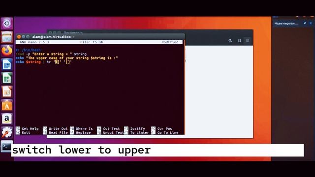 Switch character case using 'tr' | Shell 06 (NO VOICE OVER) #ubuntu #shellscripting смотреть онлайн