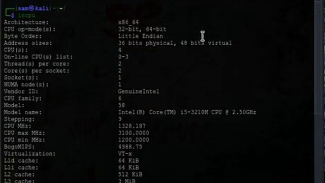 view cpu architecture and its generation on linux machine смотреть онлайн