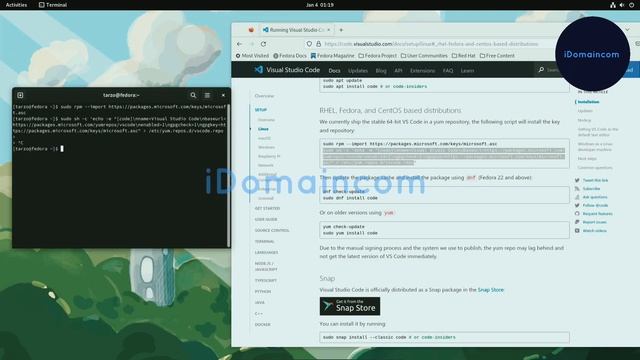 How to install VSCode in Fedora Linux - Easy installation guide смотреть онлайн