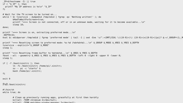 Unix & Linux: After X server update 1.18.4 `su -- pi -c "startx" &` not working anymore смотреть онлайн