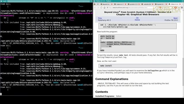 79: Falkon Dependencies 27: Falkon Rebuild - BLFS 11.0 on iMac смотреть онлайн