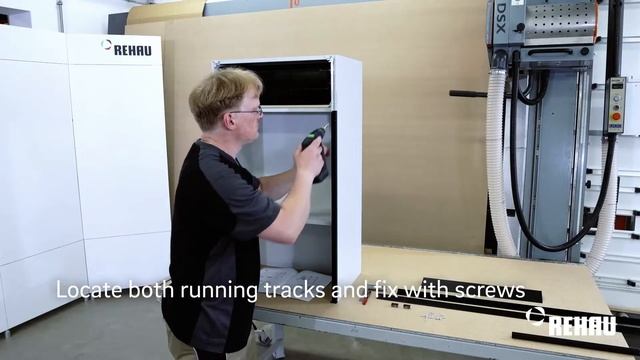 RAUVOLET vetro-line tambour door – installation cassette смотреть онлайн