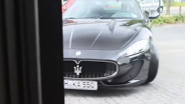 LOUD Maserati Granturismo S Revs And Sounds In Hannover! [Mr Voon]