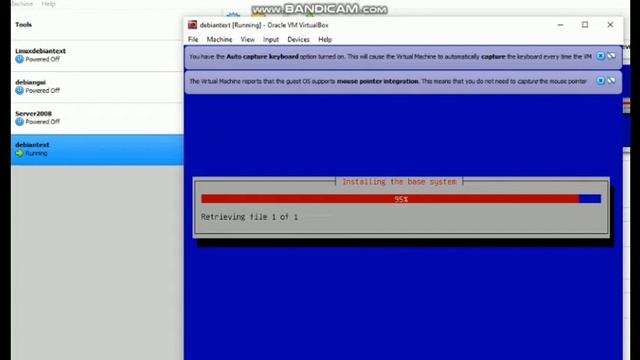 Instalasi Debian berbasis Text pada virtual box смотреть онлайн