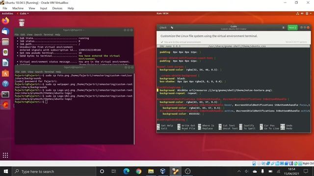 Remastering Ubuntu 18.04.5 Bionic Beaver Menggunakan Cubic смотреть онлайн