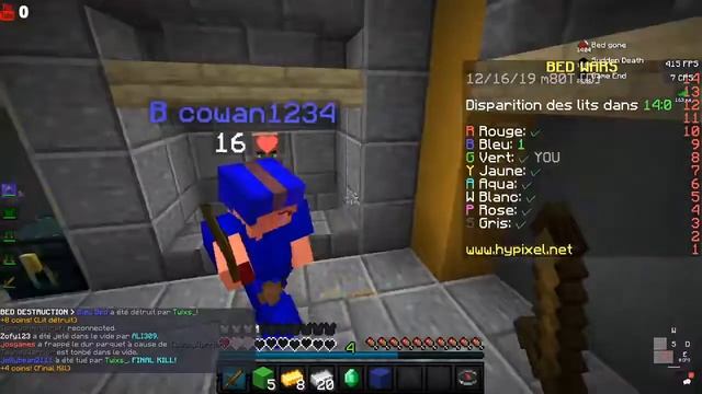 Live bedwars FR ! hypixel смотреть онлайн