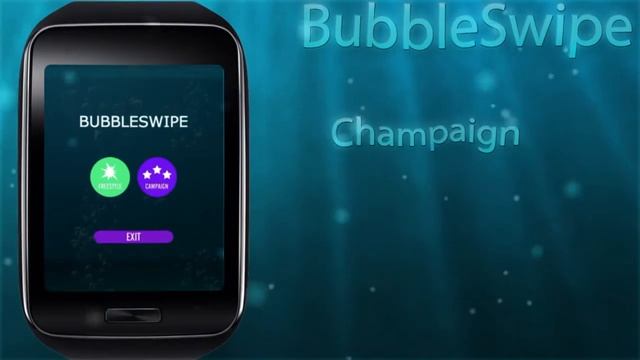 BubbleSwipe for Galaxy Gear смотреть онлайн