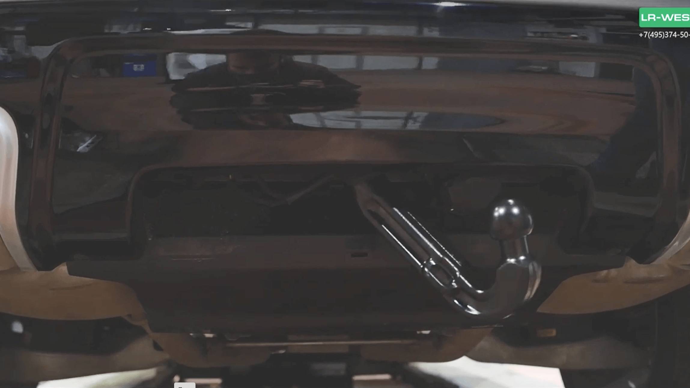 Фаркоп Range Rover. Установка электрического выдвижного фаркопа. Полезная информация смотреть онлайн