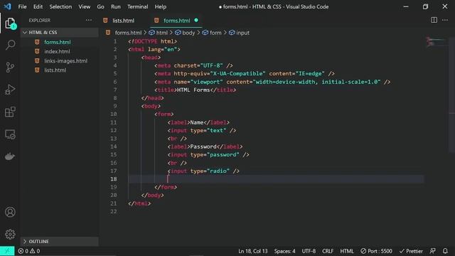 HTML Tutorial for Beginners | Part 7 | HTML Forms смотреть онлайн