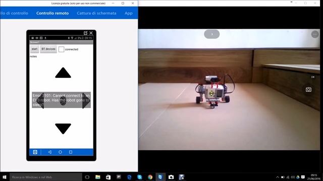 Short test Ev3 + App Inventor 2 AI2 смотреть онлайн