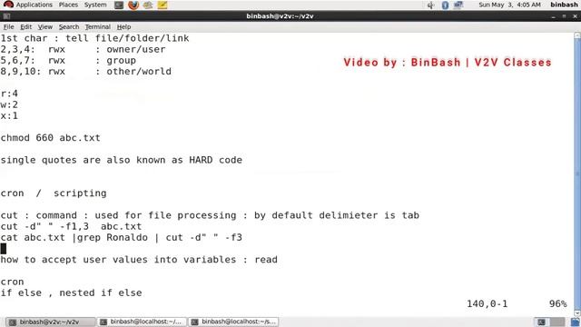 Shell Scripting Online Lecture 6 | cut command , user interactive scripts , command line arguments смотреть онлайн