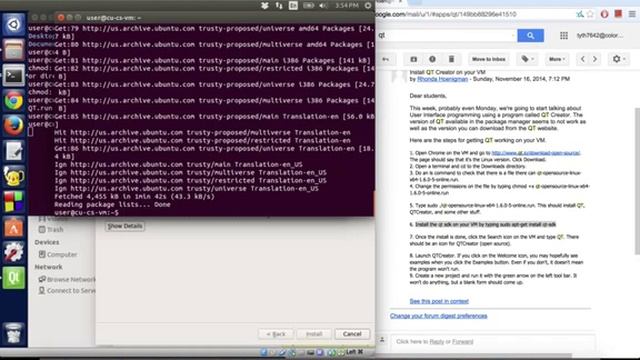 QT Creator Install Part 1 смотреть онлайн