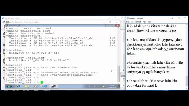 lab 6.5 configure DNS chroot jail on centos 7 смотреть онлайн