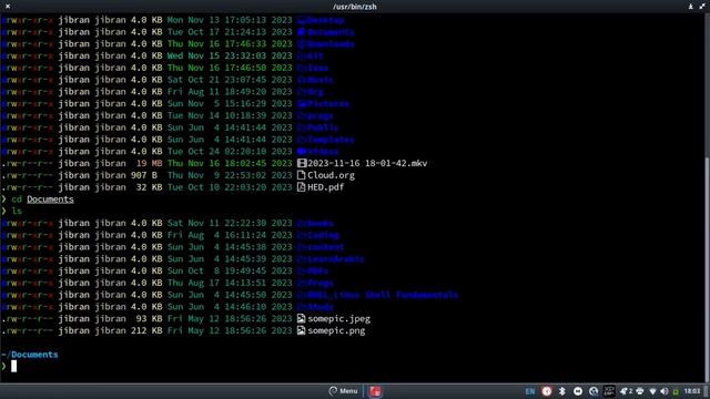 Linux Terminal Command (pwd, ls, cd) смотреть онлайн