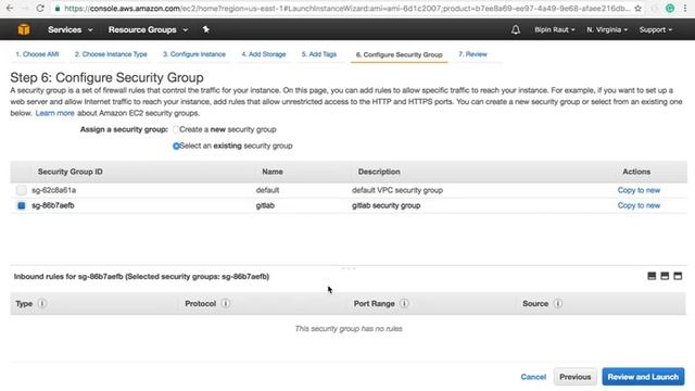 AWS Instance creation смотреть онлайн