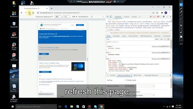 how to downlaod window 10 iso file with orignal website || 100% working || new trick 2022 (part 1) смотреть онлайн